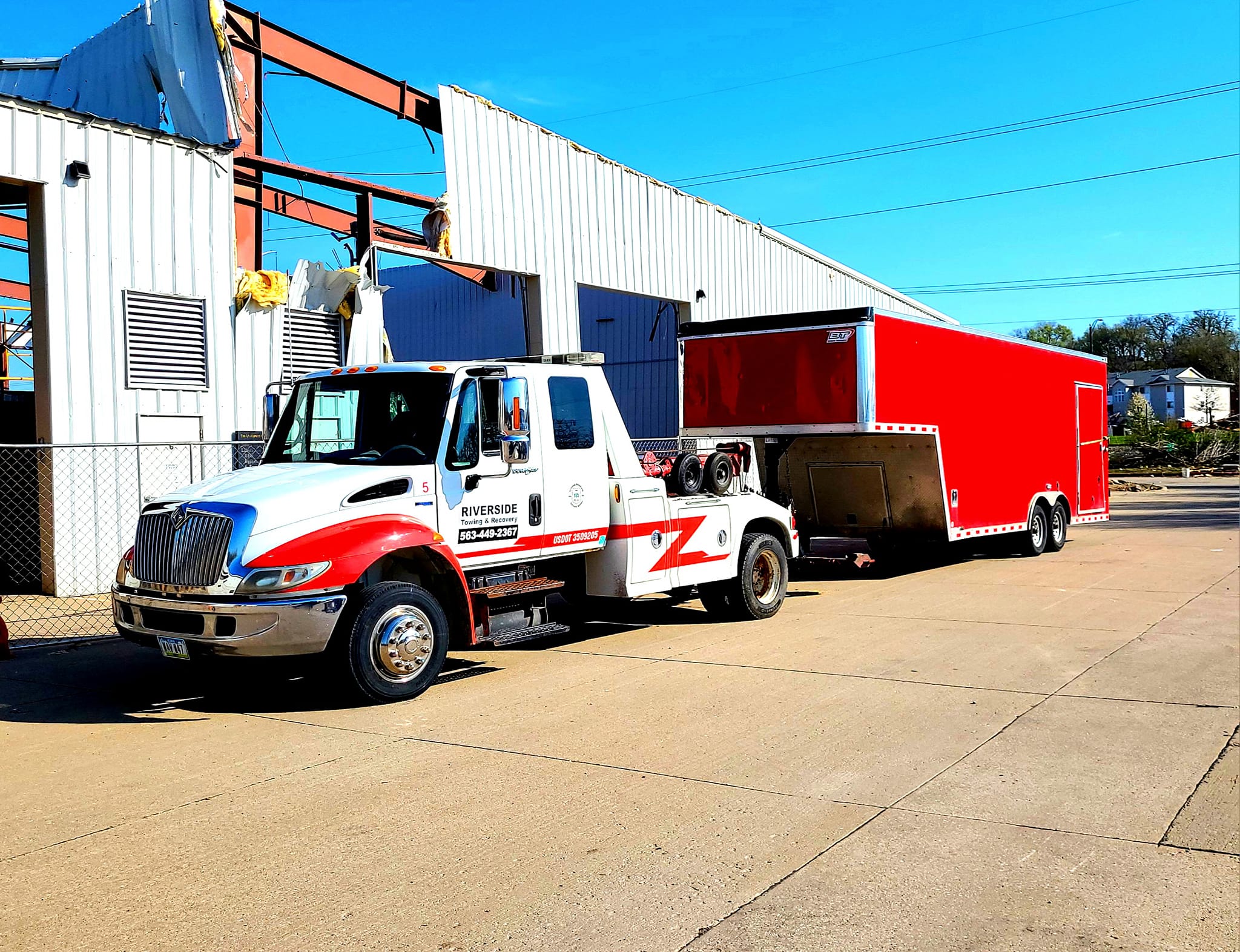 Davenport Iowa Towing